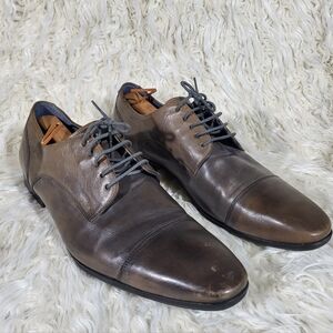 Corneliani Leather Oxford Men's Shoes Size 10
